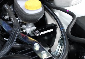 Subaru WRX STI Master Cylinder Brace - Perrin Performance - Black - `15-`21 Subaru WRX STI Master Cylinder Brace - Perrin Performance - Black - `15-`21